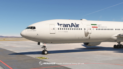 PMDG 777-300ER  IranAir EP-IJH Fictional 8K
