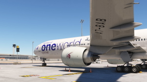 PMDG 777-300ER | Qatar Airways "oneworld" Livery (A7-BAB) thumbnail 4