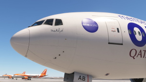 PMDG 777-300ER | Qatar Airways "oneworld" Livery (A7-BAB) thumbnail 5