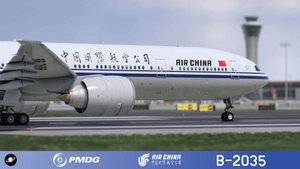 PMDG 777-300er Air China 中国国际航空 B-2035 with cabin 8k thumbnail 3