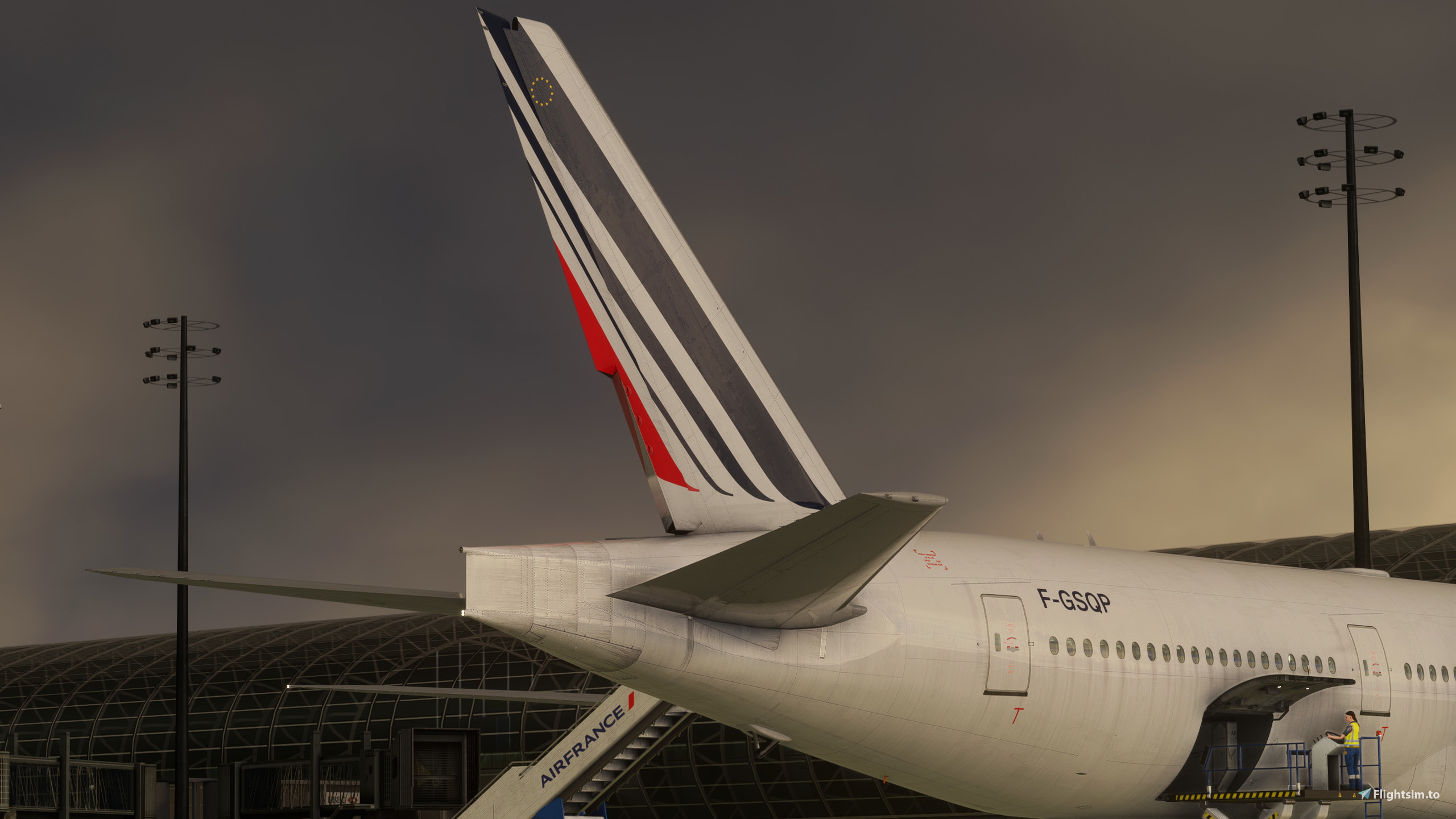 PMDG 777-300ER Air France F-GSQP - Image 1