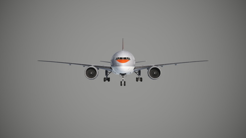PMDG 777-300ER Air Holland (PH-AHY) grey livery