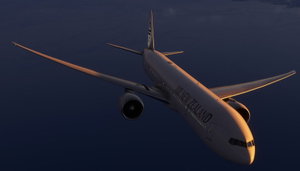 PMDG 777-300ER Air New Zealand (White) ZK-OKU thumbnail 3
