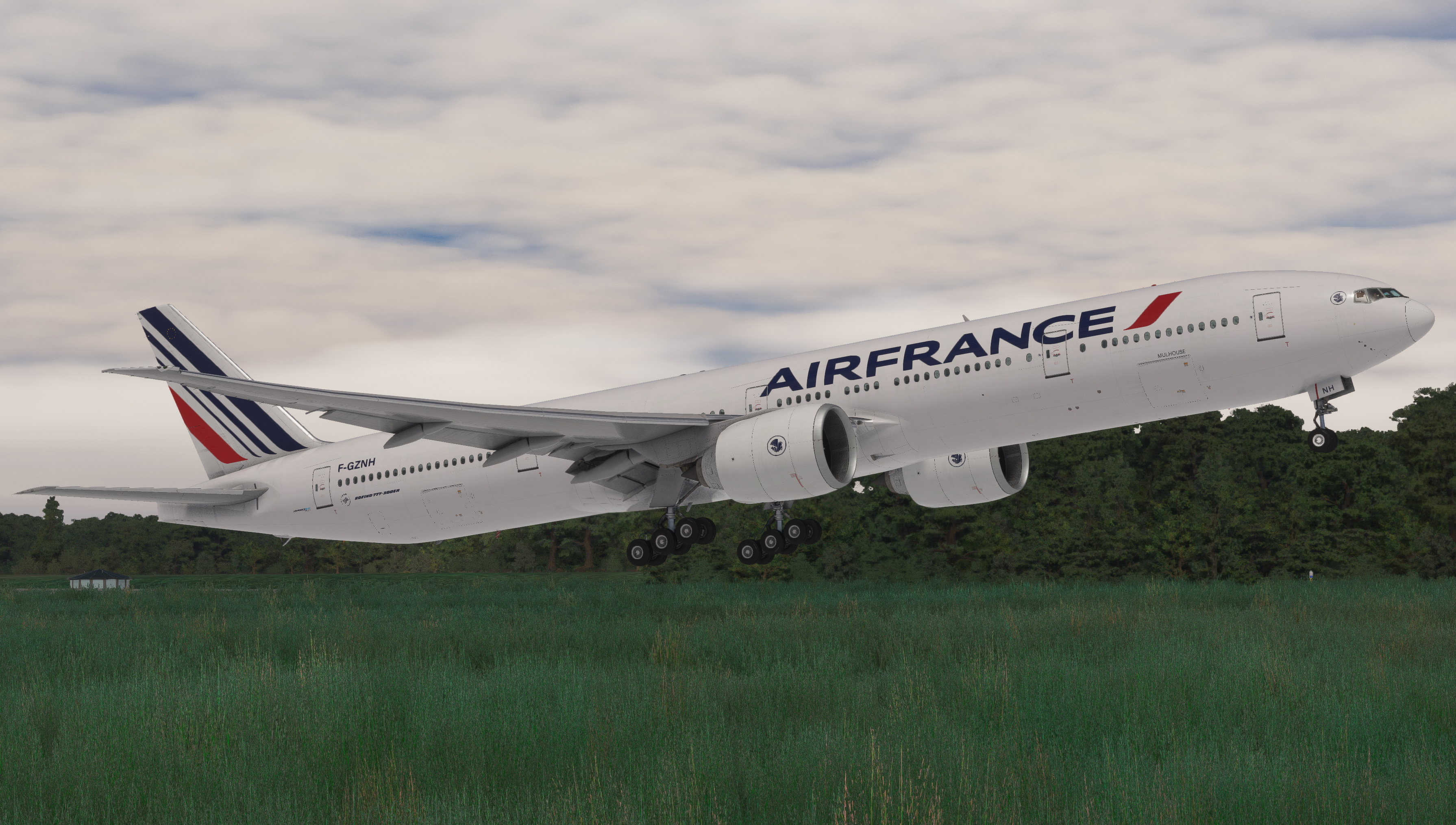 Modello Boeing 777-300ER JC Wings | Scala 1:400 | Colorazione Boeing House N5016R | Diecast