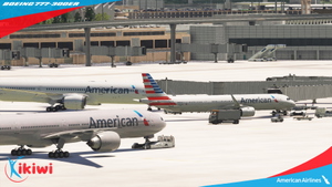 [DISCONTINUED] - PMDG 777-300ER American Airlines 2013 Livery 8K thumbnail 8