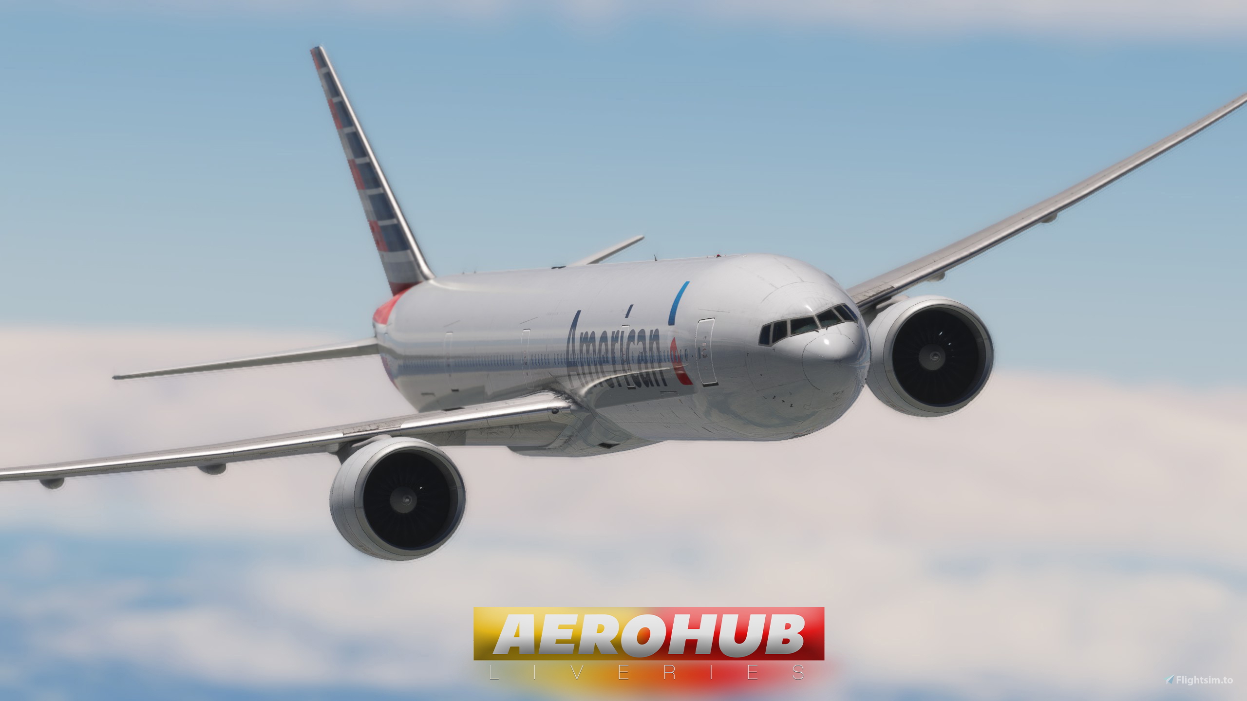 PMDG 777-300ER American Airlines True to life! N718AN for