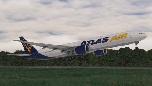 PMDG 777-300ER AtlasAir | N705GT (Fictional) | 8K