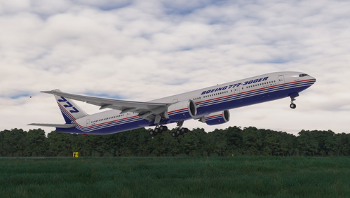 PMDG 777-300ER Boeing House Colors | N5016R (Fictional) | 8K