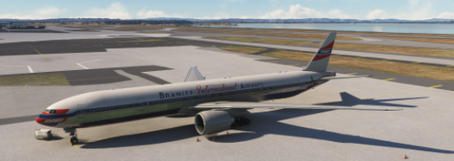 PMDG 777-300ER Braniff Retro