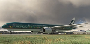 PMDG 777-300ER  Cathay Pacific  B-KPB  The Spirit of Hong Kong thumbnail 2