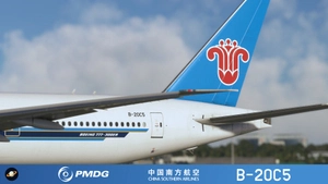 PMDG 777-300er China Southern 中国南方航空 B-20C5 with cabin 8k thumbnail 8