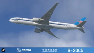 PMDG 777-300er China Southern 中国南方航空 B-20C5 with cabin 8k thumbnail 9