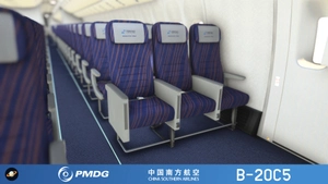 PMDG 777-300er China Southern 中国南方航空 B-20C5 with cabin 8k thumbnail 10