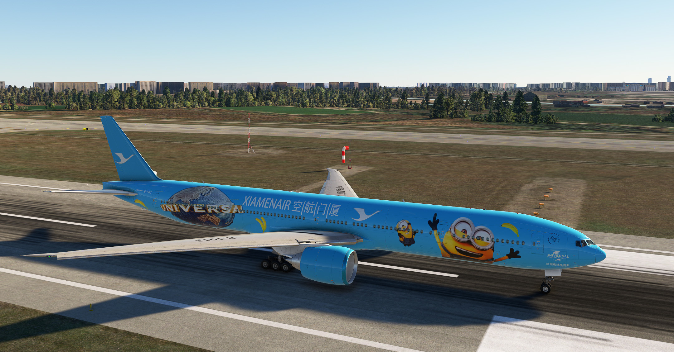 PMDG 777-300ER China XIAMEN B-1913-厦门航空小黄人- Aircraft