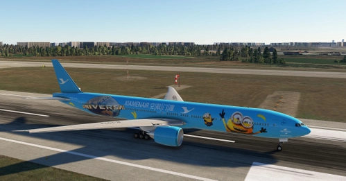 PMDG 777-300ER China XIAMEN B-1913-厦门航空小黄人