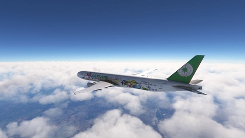 PMDG 777-300ER EVA AIR (B-16703 - 2015) "Hello Kitty Sanrio Family"