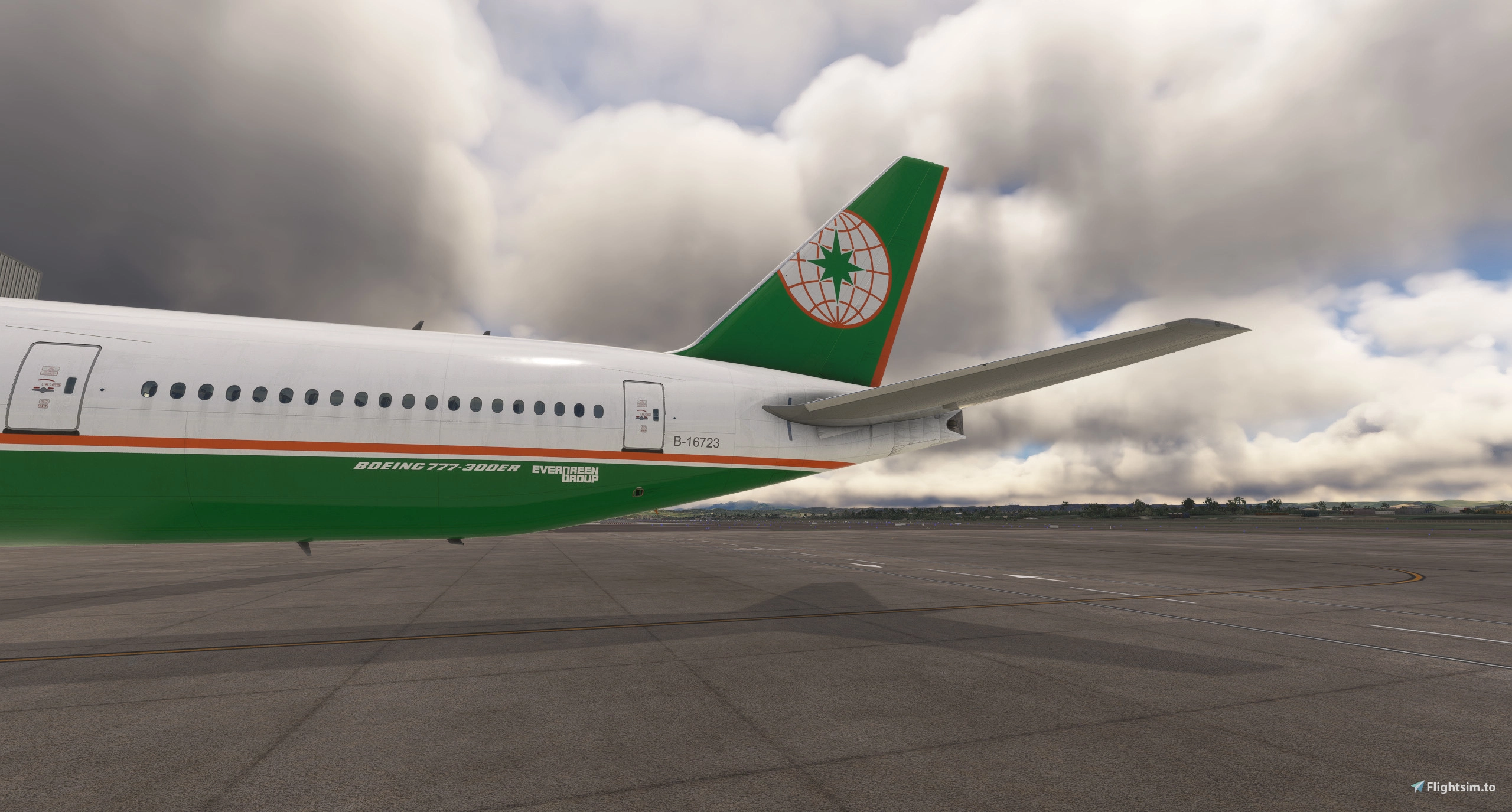PMDG 777-300ER EVA AIR B-16723(W/Custom cabin texture) - Image 1