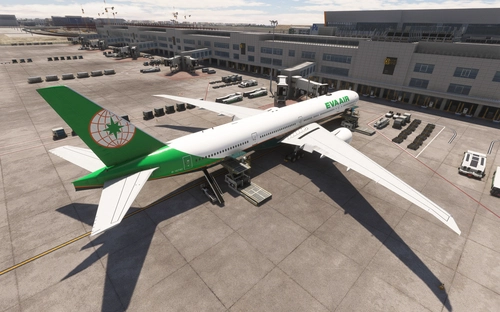PMDG 777-300ER EVA Air B-16740
