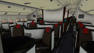 PMDG 777-300ER Garuda Indonesia ("Ayo Pakai Masker" c/s) PK-GIJ w/ Cabin thumbnail 12