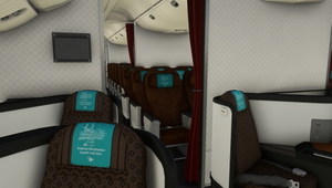 PMDG 777-300ER Garuda Indonesia ("Ayo Pakai Masker" c/s) PK-GIJ w/ Cabin thumbnail 14