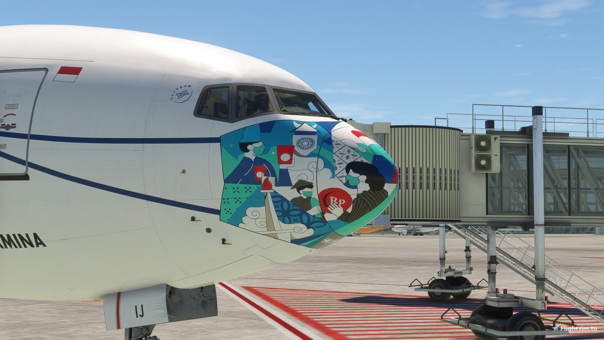 PMDG 777-300ER Garuda Indonesia 
