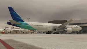 PMDG 777-300ER Garuda Indonesia PK-GIA w/ Cabin thumbnail 2