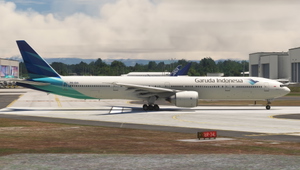 PMDG 777-300ER Garuda Indonesia PK-GIA w/ Cabin thumbnail 7
