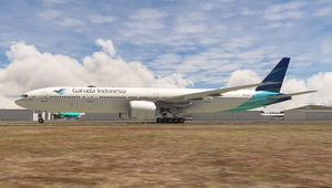 PMDG 777-300ER Garuda Indonesia PK-GIA w/ Cabin thumbnail 9