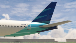 PMDG 777-300ER Garuda Indonesia PK-GIA w/ Cabin thumbnail 10