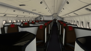 PMDG 777-300ER Garuda Indonesia PK-GIA w/ Cabin thumbnail 13