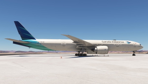 PMDG 777-300ER Garuda Indonesia PK-GIC w/ Cabin thumbnail 2