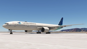 PMDG 777-300ER Garuda Indonesia PK-GIC w/ Cabin thumbnail 3