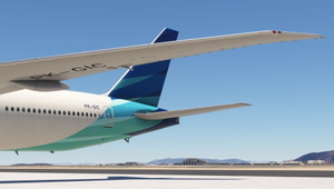 PMDG 777-300ER Garuda Indonesia PK-GIC w/ Cabin thumbnail 5