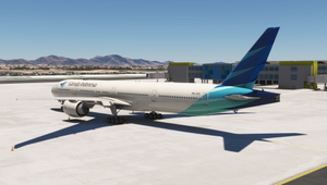 PMDG 777-300ER Garuda Indonesia PK-GIC w/ Cabin thumbnail 6
