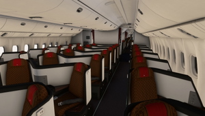 PMDG 777-300ER Garuda Indonesia PK-GIC w/ Cabin thumbnail 10