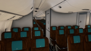 PMDG 777-300ER Garuda Indonesia PK-GIC w/ Cabin thumbnail 11