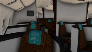 PMDG 777-300ER Garuda Indonesia PK-GIC w/ Cabin thumbnail 12