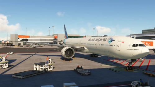 PMDG 777-300ER Garuda Indonesia PK-GIF w/ Cabin