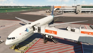 PMDG 777-300ER Garuda Indonesia PK-GIF w/ Cabin thumbnail 4