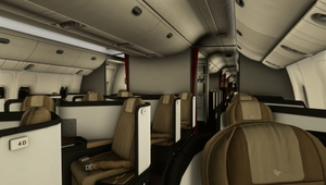 PMDG 777-300ER Garuda Indonesia PK-GIF w/ Cabin thumbnail 9
