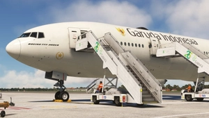 PMDG 777-300ER Garuda Indonesia PK-GIH w/ Cabin thumbnail 12