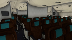 PMDG 777-300ER Garuda Indonesia PK-GIH w/ Cabin thumbnail 16