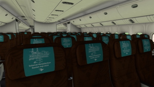 PMDG 777-300ER Garuda Indonesia PK-GIH w/ Cabin thumbnail 20