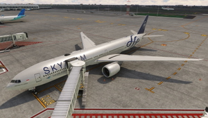 PMDG 777-300ER Garuda Indonesia PK-GII (SkyTeam c/s) w/ Cabin thumbnail 3