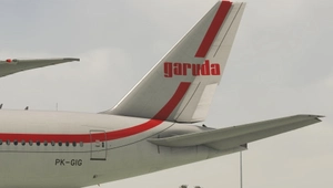 PMDG 777-300ER Garuda Indonesia ("Republik Indonesia" c/s) PK-GIG w/ Cabin thumbnail 3