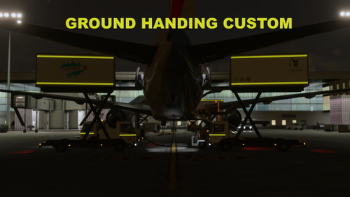 [PMDG 777-300ER] Ground Handling Custom (PMDG)
