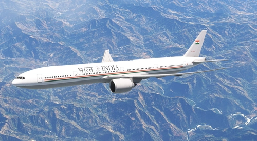 PMDG 777-300ER Indian Air Force presidential aircraft - Air India One (K7066)