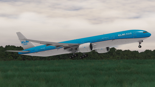 PMDG 777-300ER KLM Asia | PH-BVB | 8K