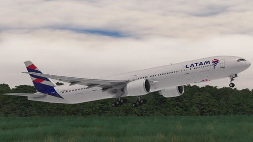 PMDG 777-300ER LATAM Airlines | PT-MUF | W/cabin | 8K