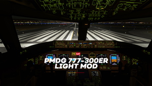 [MRSAT] PMDG 777-300ER Lights Mod thumbnail 2